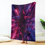 Cosmic Hyperspace Print Blanket