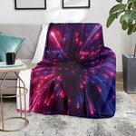 Cosmic Hyperspace Print Blanket
