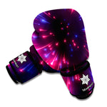 Cosmic Hyperspace Print Boxing Gloves