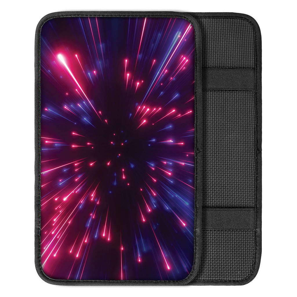 Cosmic Hyperspace Print Car Center Console Cover