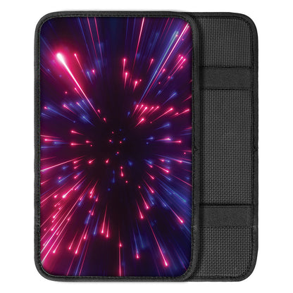 Cosmic Hyperspace Print Car Center Console Cover
