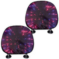 Cosmic Hyperspace Print Car Headrest Covers