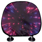 Cosmic Hyperspace Print Car Headrest Covers
