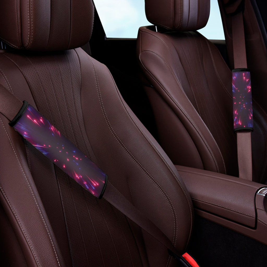 Cosmic Hyperspace Print Car Seat Belt Covers