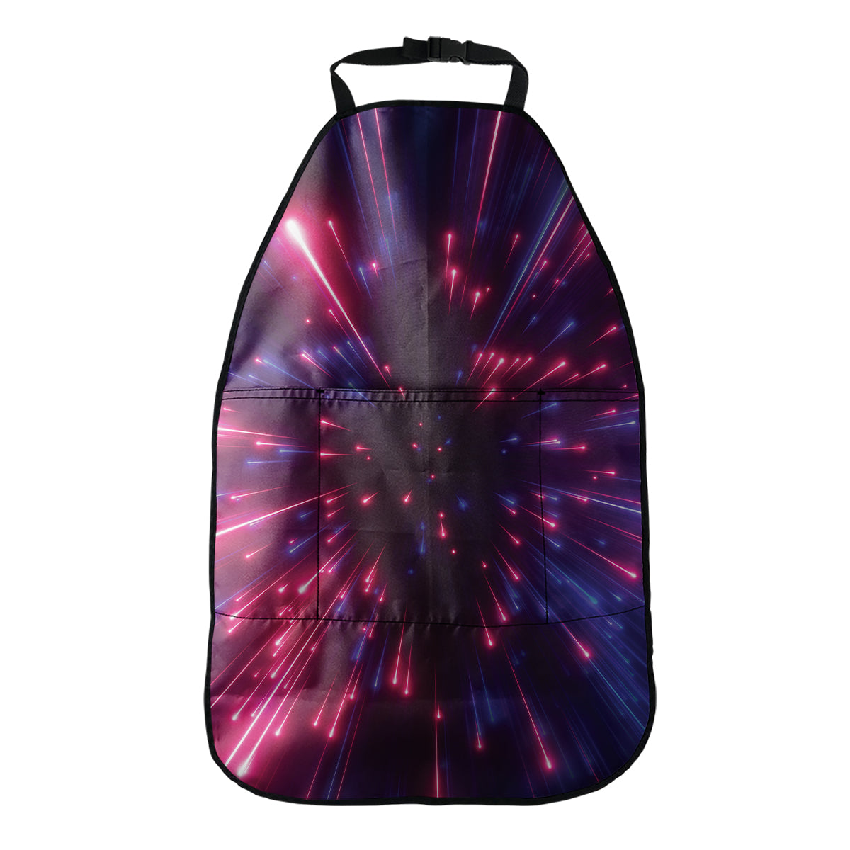 Cosmic Hyperspace Print Car Seat Organizers