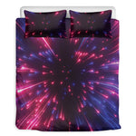 Cosmic Hyperspace Print Duvet Cover Bedding Set