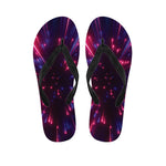 Cosmic Hyperspace Print Flip Flops