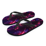 Cosmic Hyperspace Print Flip Flops