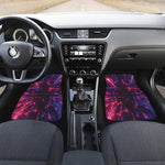 Cosmic Hyperspace Print Front and Back Car Floor Mats