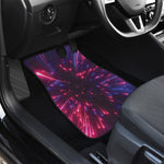 Cosmic Hyperspace Print Front and Back Car Floor Mats