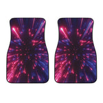 Cosmic Hyperspace Print Front Car Floor Mats