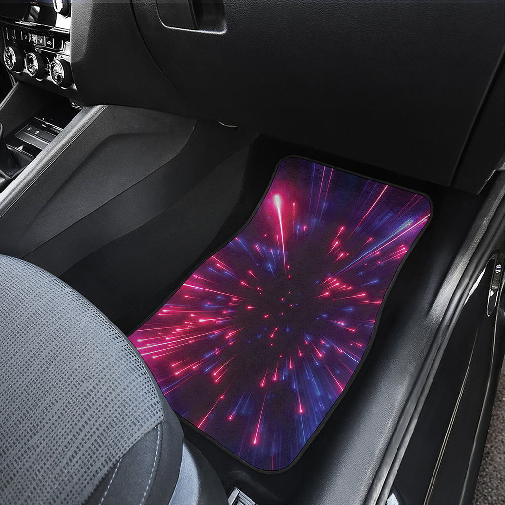 Cosmic Hyperspace Print Front Car Floor Mats