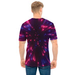 Cosmic Hyperspace Print Men's T-Shirt
