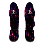 Cosmic Hyperspace Print Muay Thai Shin Guard
