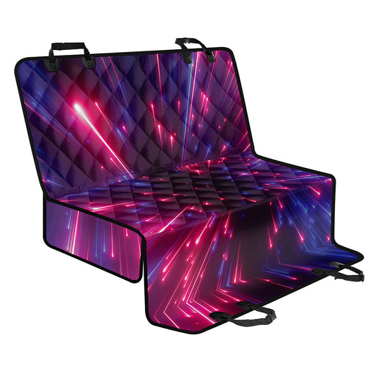 Cosmic Hyperspace Print Pet Car Back Seat Cover