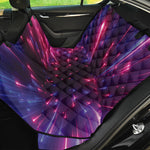 Cosmic Hyperspace Print Pet Car Back Seat Cover