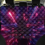 Cosmic Hyperspace Print Pet Car Back Seat Cover