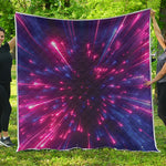 Cosmic Hyperspace Print Quilt