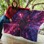 Cosmic Hyperspace Print Quilt