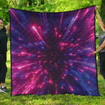 Cosmic Hyperspace Print Quilt