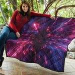 Cosmic Hyperspace Print Quilt