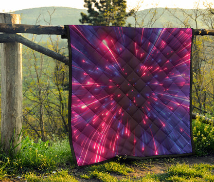 Cosmic Hyperspace Print Quilt