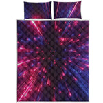 Cosmic Hyperspace Print Quilt Bed Set