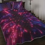 Cosmic Hyperspace Print Quilt Bed Set