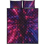 Cosmic Hyperspace Print Quilt Bed Set