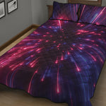 Cosmic Hyperspace Print Quilt Bed Set