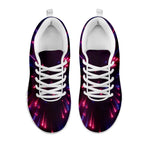 Cosmic Hyperspace Print White Sneakers