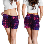 Cosmic Hyperspace Print Women's Shorts
