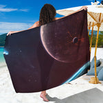 Cosmic Space Print Beach Sarong Wrap