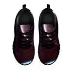 Cosmic Space Print Black Sneakers