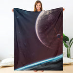 Cosmic Space Print Blanket