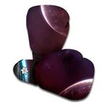 Cosmic Space Print Boxing Gloves