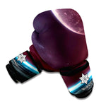 Cosmic Space Print Boxing Gloves