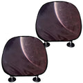 Cosmic Space Print Car Headrest Covers