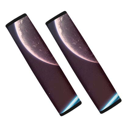 Cosmic Space Print Car Seat Belt Covers