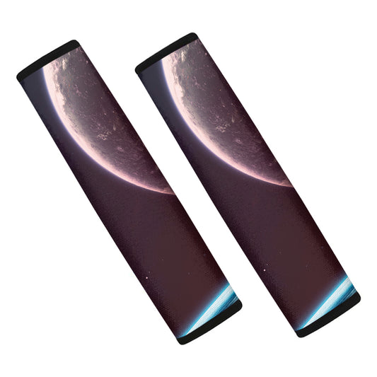 Cosmic Space Print Car Seat Belt Covers