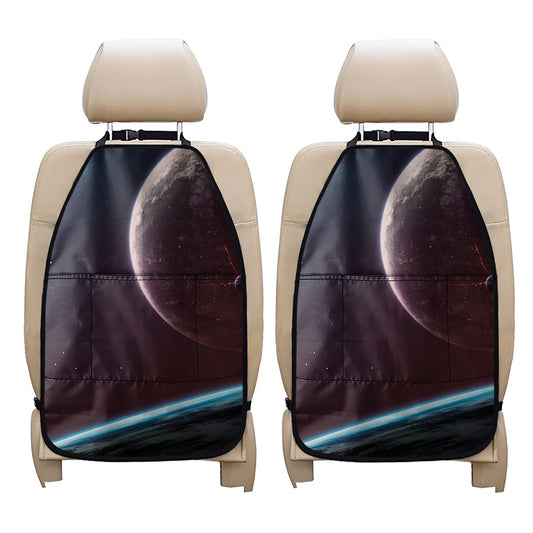 Cosmic Space Print Car Seat Organizers