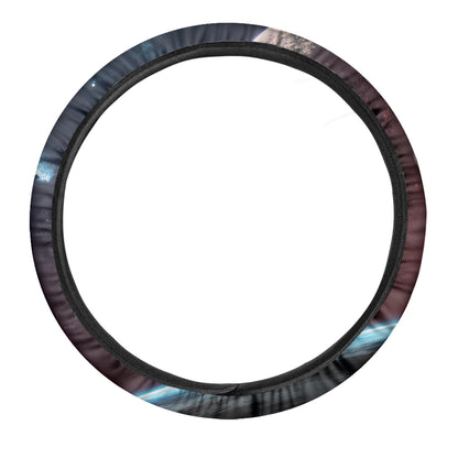 Cosmic Space Print Car Steering Wheel Cover