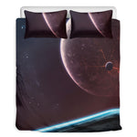 Cosmic Space Print Duvet Cover Bedding Set