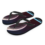 Cosmic Space Print Flip Flops