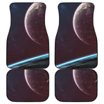 Cosmic Space Print Front and Back Car Floor Mats