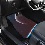 Cosmic Space Print Front and Back Car Floor Mats