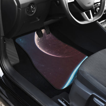 Cosmic Space Print Front Car Floor Mats