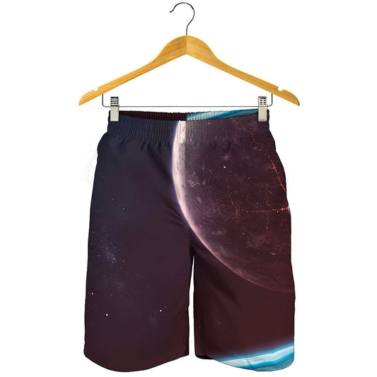 Cosmic Space Print Men's Shorts