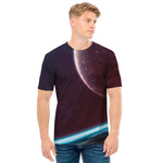 Cosmic Space Print Men's T-Shirt