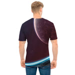 Cosmic Space Print Men's T-Shirt